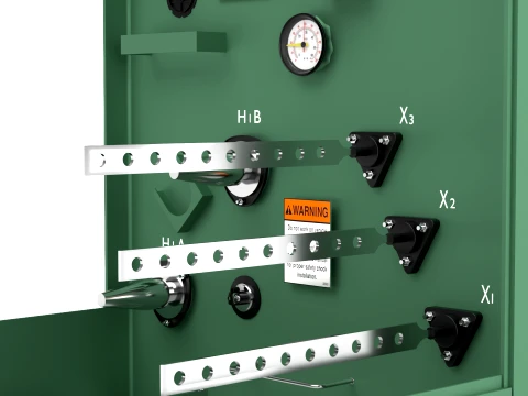 ABB Single Phase Pad Mounted Transformer 3D Model
