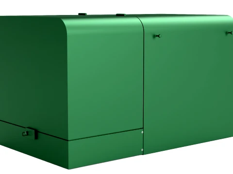 ABB Single Phase Pad Mounted Transformer 3D Model