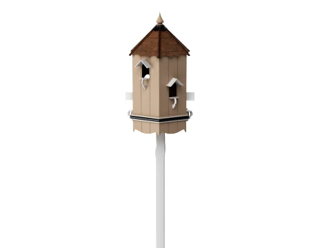 Bird House 3D Model