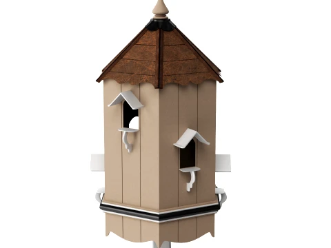 Bird House 3D Model
