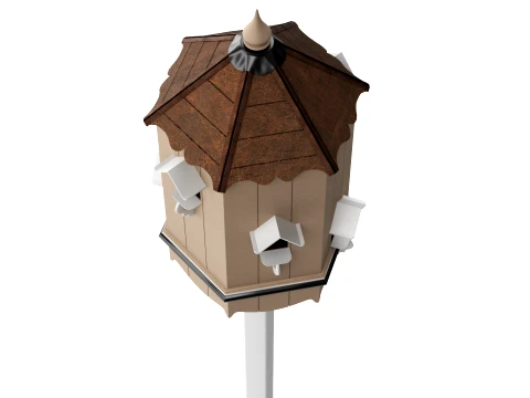 Bird House 3D Model