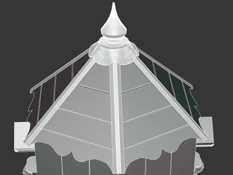 Bird House 3D Model