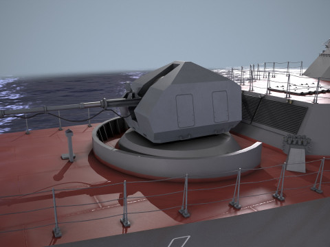 War Ship Corvette 20385 Model 3D
