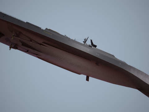 War Ship Corvette 20385 Model 3D