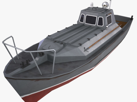 Guard boat 338M Modello 3D