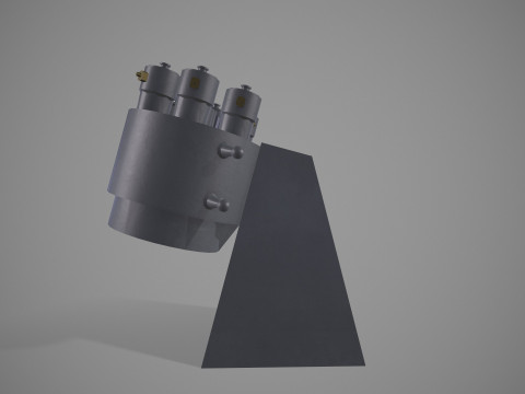 Система протидії військовим кораблям КТ-216 2 3D Модель