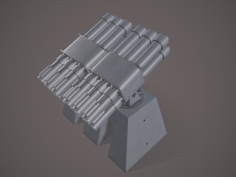 War Ship Countermeasures System KT-308 3D Модель