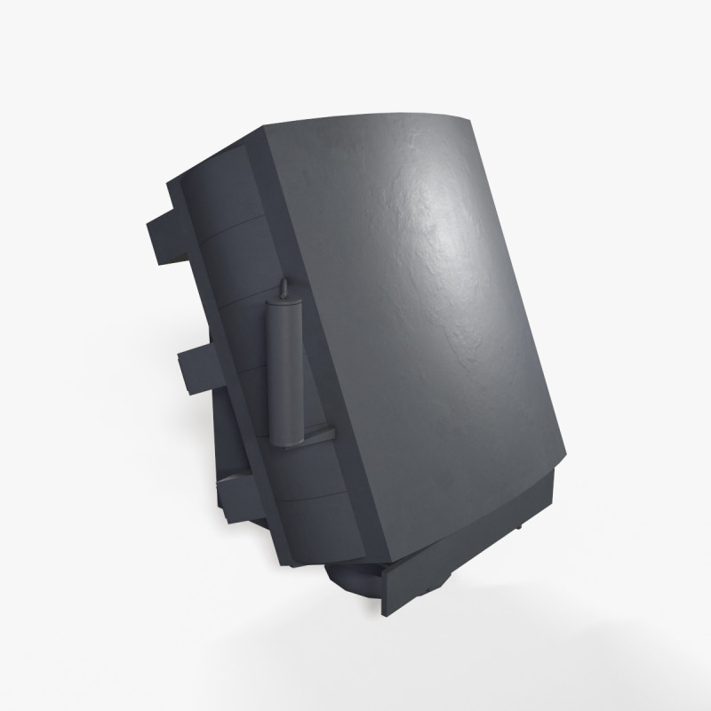 War Ship Radar Station 5P-27 Furke 3D 模型 .c4d .max .obj .3ds .fbx .stl .blend