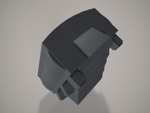 War Ship Radar Station 5P-27 Furke 3D 模型