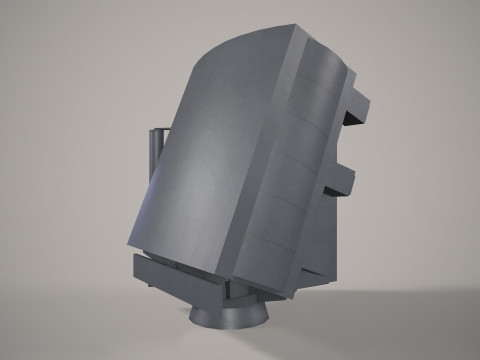 War Ship Radar Station 5P-27 Furke 3D 模型