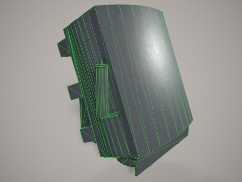 War Ship Radar Station 5P-27 Furke 3D 模型
