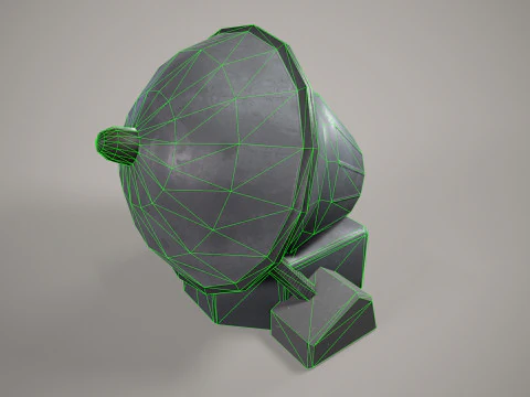 War Ship Rocket System Control S-300F 3D Model
