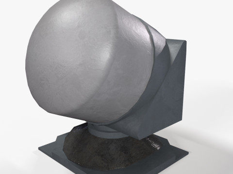 War Ship Radar Station MR-123 Vympel 3D 模型
