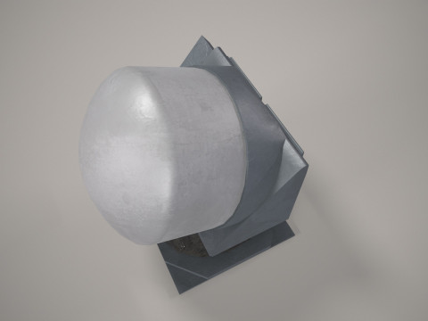 War Ship Radar Station MR-123 Vympel 3D Model