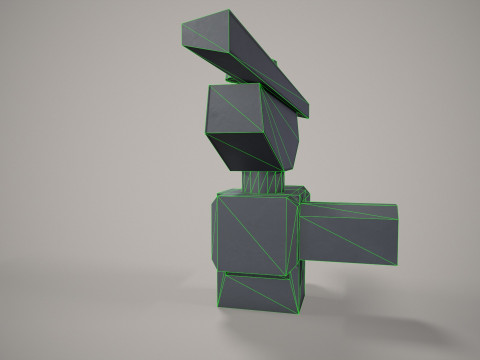 War Ship Radar Station MR-231 3D Model