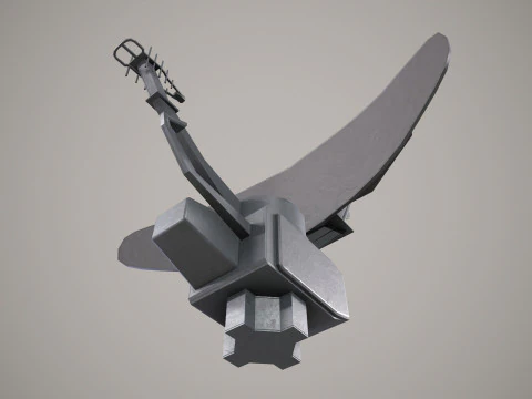 War Ship Radar Station Vaigach 3D Model