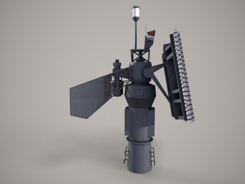 War Ship Radar Station Fregat MA1 3D 模型