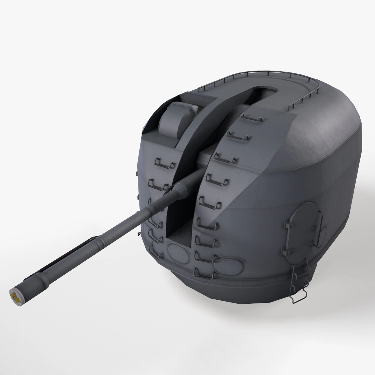 Rocket System Control AK-100 3D Model .c4d .max .obj .3ds .fbx .stl .blend 