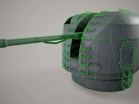 Rocket System Control AK-100 3D Model