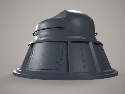 War Ship Cannon AK-630 Modello 3D