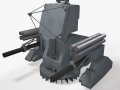 Військова корабельна гармата Панцир-М 3D Модель