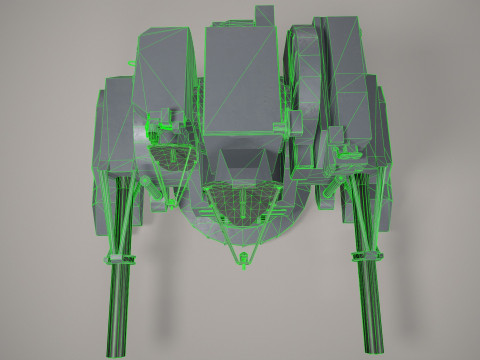 Warship Weapon System Kortik Modello 3D