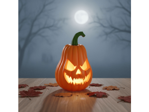 Pumpkin Lantern - Halloween Atmosphere 3Dプリントモデル