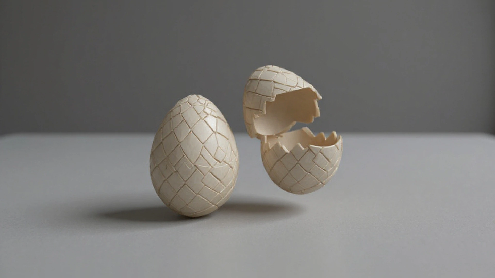 Dragon Egg Container - Fantasy Halloween Box 3D Print Model .c4d .max .obj .3ds .fbx .stl .blend 