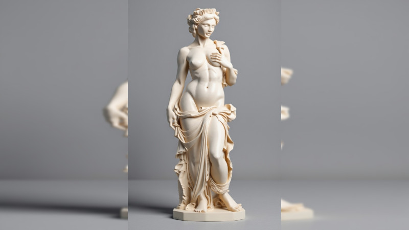 Aphrodite - Goddess of Beauty 3D printmodel .c4d .max .obj .3ds .fbx .stl .blend 
