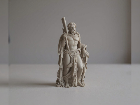 Zeus - Lord of the Thunder 3D Принт Модель