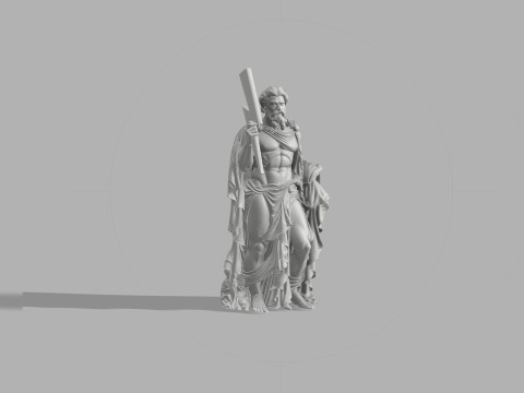 Zeus - Lord of the Thunder Modello di stampa 3D