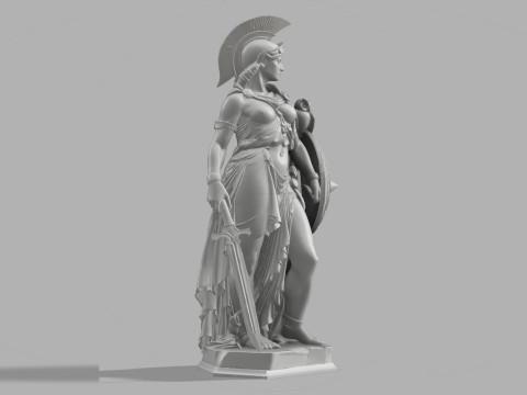 Athena - Warrior Goddess Modello di stampa 3D