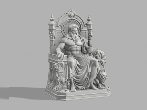 Hades - Lord of the Underworld 3D Принт Модель