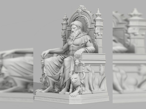 Hades - Lord of the Underworld 3D Принт Модель