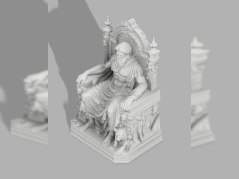 Hades - Lord of the Underworld 3D Принт Модель