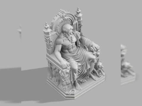 Hades - Lord of the Underworld 3D Принт Модель
