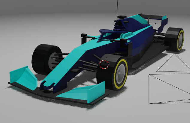 巴利特一级方程式赛车 3D 模型 .c4d .max .obj .3ds .fbx .stl .blend 