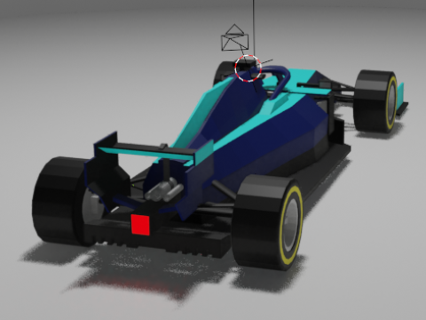 巴利特一级方程式赛车 3D 模型