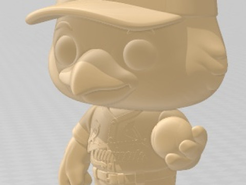 Funko - The Cardinals Printable Doll 3D Baskı Modeli