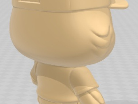 Funko - The Cardinals Printable Doll 3D Baskı Modeli