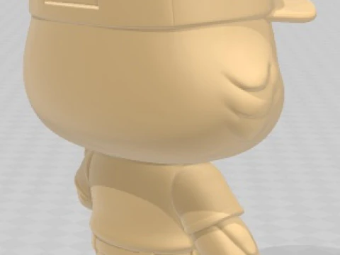 Funko - The Cardinals Printable Doll 3D Print Model