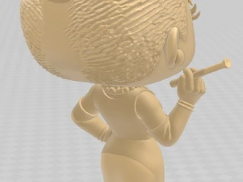 Funko - lalka Audrey Hepburn do wydrukowania Model do druku 3D