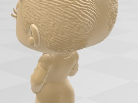 Funko - Audrey Hepburn Printable Doll Model Cetak 3D