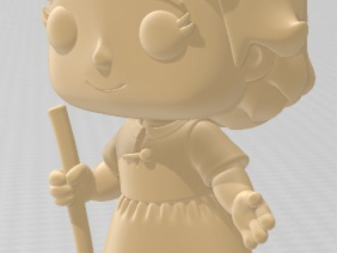 Funko - 海蒂印刷娃娃 3D 打印模型