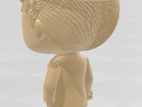 Funko - Charles Chaplin Printable Doll 3D Принт Модель