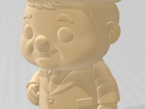Funko &mdash; zestaw lalek Laurel i Hardy do wydrukowania Model do druku 3D