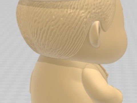 Funko - Laurel and Hardy Printable Doll Pack 3D Print Model