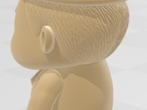 Funko - Laurel and Hardy Printable Doll Pack 3D Print Model