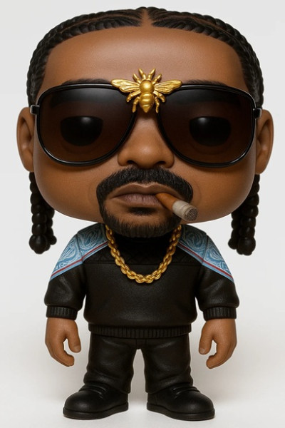 Funko - Rapper Printable Doll 3D 打印模型 .c4d .max .obj .3ds .fbx .stl .blend 