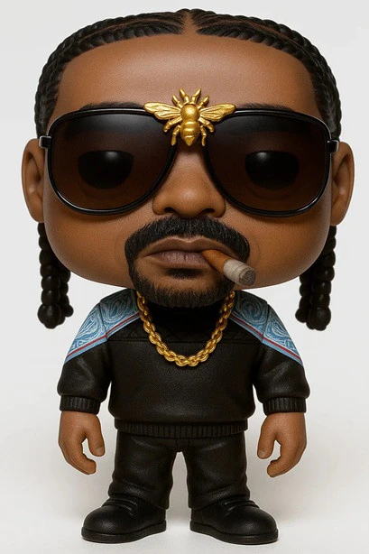 Funko - Rapper Printable Doll 3D Print Model .c4d .max .obj .3ds .fbx .stl .blend 